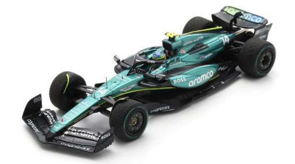Spark S9542 1/43 Aston Martin Aramco F1 Team AMR24 No.14 6° GP Canadese 2024