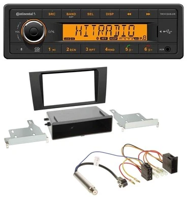 Continental MP3 Bluetooth AUX USB Autoradio für Audi A4 (B5 1999-2001) Symphony - Bild 1 von 4