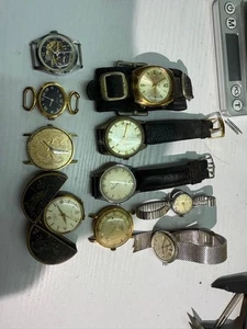 10 Watches Junk Condition For Parts Or Repair Vintage Watch Lot USED - Picture 1 of 12