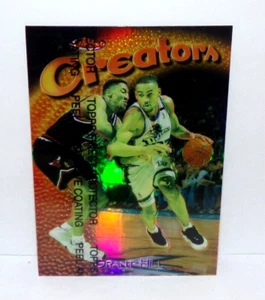 1997-98 Topps Finest Grant Hill Creators Refractor #186 CR1 with Coating - Bild 1 von 2