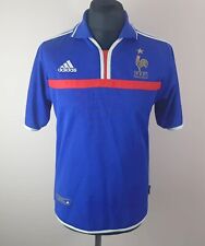 France EURO 2000/2001/2002 ADIDAS Home Football Shirt Men's Size S Jersey