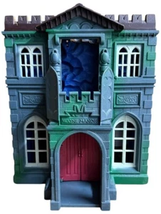 Vintage 1991 Kenner Batman Wayne Manor Batcave Command Center Playset Green Blue - Picture 1 of 15