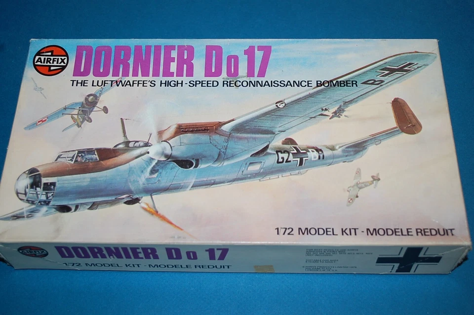 AIRFIX 04014-1  - Dornier Do 17  scala 1/72 - Immagine 1 di 1
