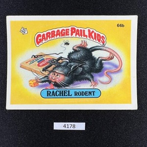 Rachel Rodent (66b) Garbage Pail Kids Series 2 OS2 1985 ~MP~ ***TESSIE BACK***