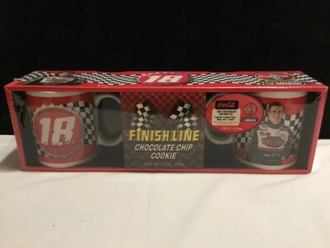 NASCAR 2004 Bobby Labonte Coca Cola Finishline Cookie / Coffee Mug Set NEW (AP5) Cover