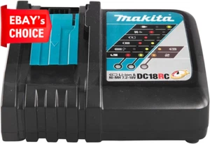18V Lithium-Ion Rapid Charger DC18RC Compatible with Makita Tools 240V AU Plug - Picture 1 of 12