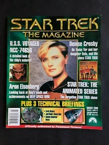 Star Trek The Magazine August 2000 Vol 1 Issue 16  Denise Crosby - Picture 1 of 2