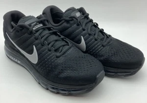 Nike Air Max 2017 Low Triple Black 849559-004 Uomo Taglia 10 - Foto 1 di 9