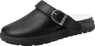 ABEBA Clog Active Berufsschuhe Arbeitsschuhe OB A E FO, Glattleder, 87031, Gr.37