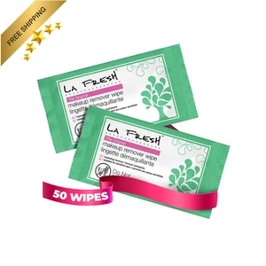 LA Fresh Makeup Remover Wipes with Vitamn E - Make up Remover Wipes Face,Eye,Lip - Picture 1 of 12