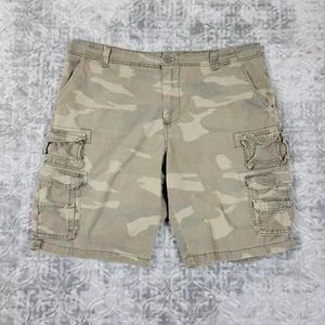 Pantaloncini cargo Ocean Pacific OP uomo 42 verde mimetico utilità militare skate surf - Foto 1 di 8