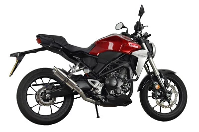 Escape Honda CB300R SP Engineering pulido acero inoxidable Stubby Moto GP 2017-2023 Foto 1 de 4