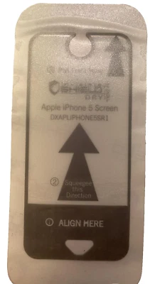 Protector de Pantalla Zagg InvisibleSHIELD DRY para iPhone 5/5S/SE - Transparente Foto 1 de 4