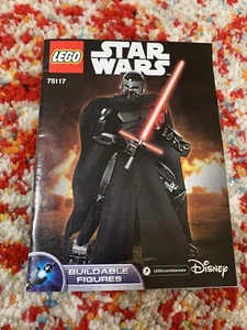 2 LEGO 75117 75110 Star Wars Kylo Ren & Luke Skywalker NUR Bauanleitung - Bild 1 von 8
