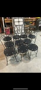 vintage Ice Cream parlor chairs