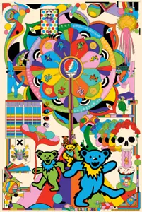 Grateful Dead By Murugiah Art Prints Hand-numbered edition of 250 πβ
- Picture 1 of 1
