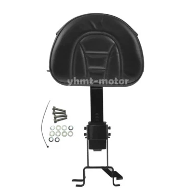 Detachable Driver Backrest Pad w/ Pocket For Indian Chieftain Roadmaster 2014-18 — 第 1/4 张图片