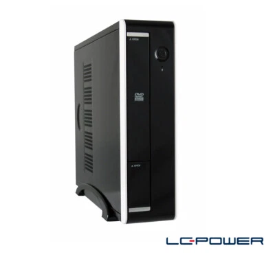 LC-Power - Mini-ITX-Gehäuse LC-1360mi mit 75W-Netzteil (extern) und 2x USB 3.0 - Bild 1 von 4