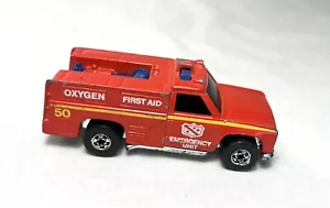 Vintage Hot Wheels "EMERGENCY UNIT VEHICLE" 1974 Mattel - Picture 1 of 6