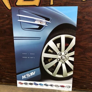 Folleto de ventas Holden HSV 2004-2005 gama de una sola página - Imagen 1 de 6