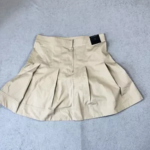 Banana Republic $100 nuova elasticizzata dritta matita e gonna donna 12 pieghe beige - Foto 1 di 13