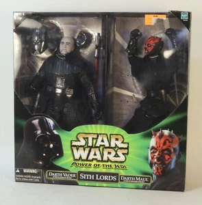 Star Wars Power Of The Jedi Sith Lords Darth Vader & Darth Maul 12 inch - Picture 1 of 2