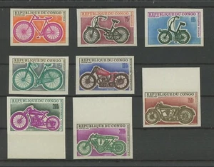 KONGO UNGEZÄHNT !! 1969 MOTORRÄDER & FAHRRÄDER IMPERF NON DENTELE RARE!! h6954 - Bild 1 von 1