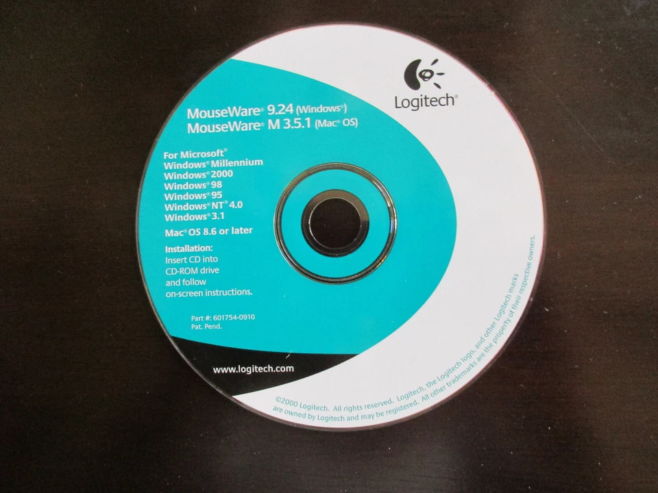 Logitech Mouseware 9.24 M 3.5.1 - Image 1 of 1