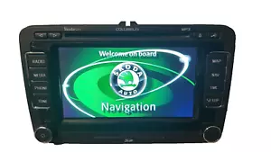 Skoda Columbus Navigationssystem 3T0035686H DAB SSD Code ist Dabei Plug&Play - Bild 1 von 4