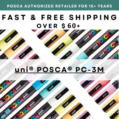 POSCA Marker PC-3M Collection * US AUTHORIZED RETAILER - Image 1 of 4