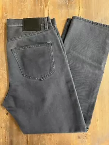 New Acne Studios Relaxed Fit 2003 Jeans Faded Black Size 32 x 34 Straight Leg - Picture 1 of 6