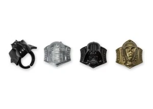 Decopac Star Wars Darth Vader C-3PO R2D2 Cupcake Ring Toppers Pk12 - Picture 1 of 3