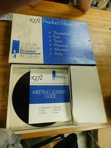 1972 FORD MUSTANG GRAN TORINO THUNDERBIRD LTD PINTO MAVERICK DEALER TRAINING KIT - Picture 1 of 5