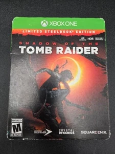 Xbox One Shadow of the Tomb Raider Video Game Limited Steelbook Edition - Picture 1 of 16