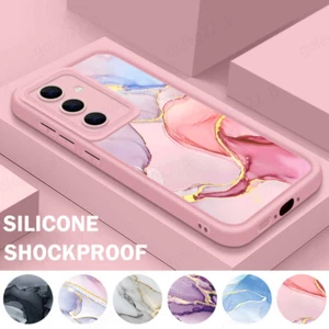 Marble Phone Case For Samsung A17 A56 A05s A16 A15 S24 A54 S23 Silicone Cover - Picture 1 of 14