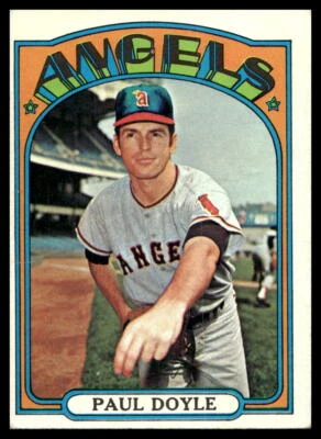 1972 Topps Semi-High #629 Paul Doyle California Angels EX-EXMINT - Image 1 of 2