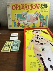 1965 Milton Bradley OPERATION Skill Game Made In USA Vtg Collectible Works - Picture 1 of 5