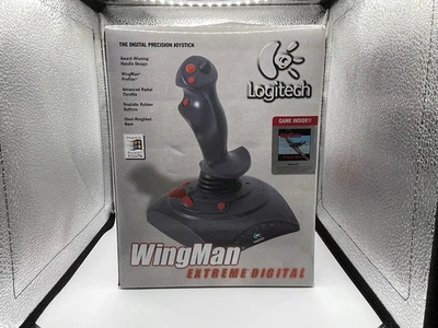 Logitech Wingman Extreme Digital Gaming Flight Stick Joystick  *NEW* - Image 1 of 3