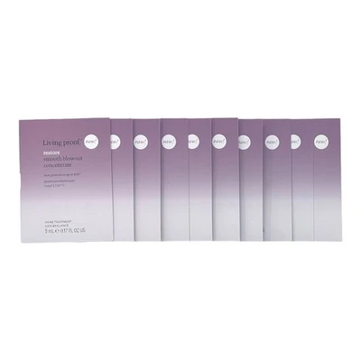 Living Proof Restore Smooth Blowout Concentrate Sample 0.17 Oz (Pack of 10) - Image 1 of 2