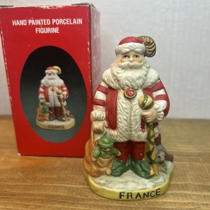 De colección 1991 Papá Noel de las Naciones "Francia, Pere Noel" Artículo 8910 con Caja - Imagen 1 de 3