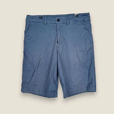 Lululemon Chino Shorts Men Size 36 Navy Blue Cotton Blend Stretch Tech 11" - Image 1 of 4