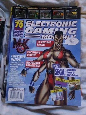EGM Electronic Gaming Monthly May 1998 #70 Video Game Magazine Great Shape - Image 1 of 2