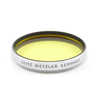 LEITZ E41 YELLOW 1 FILTER CHROME 13160 #5396 - Image 1 of 4