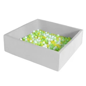 Extra Large Foam Ball Pit for Toddlers Kids Square Soft Ball Pool Ideal Gift - Picture 1 of 8
