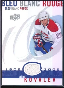 2008-09 UD Montreal Canadiens Centennial Jerseys #AL Alex Kovalev - Picture 1 of 2