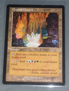 MTG Magic the Gathering Crystal Quarry (318/352) Odyssey - Picture 1 of 1
