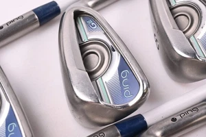 Ladies Ping G Le Irons / 6-PW+SW / Black Dot / Ladies Flex Ping ULT230 Shafts - Picture 1 of 7