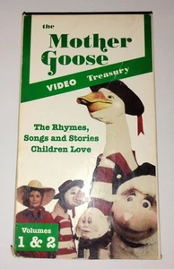 The Mother Goose Video Treasury Volumes 1 & 2 VHS Tape Vintage Movie - Picture 1 of 3