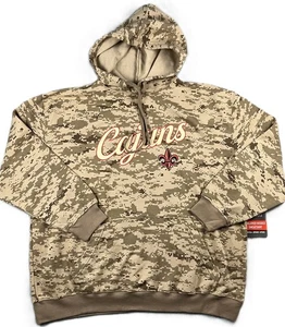 Rothco ULL Louisiana Lafayette Cajuns Hoodie Sweatshirt Herren 2XL Camouflage Neu mit Etikett - Bild 1 von 13