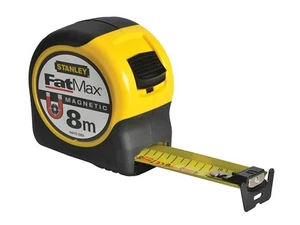 Stanley Fatmax Magnético Bladearmor Cinta 8m (Ancho 32mm) (Métrico Solo) STA033 - Imagen 1 de 2